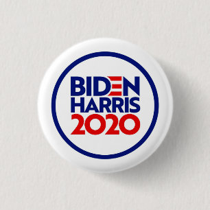 Bóton Redondo 2.54cm Biden/Harris 2020