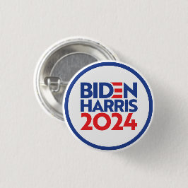 Bóton Redondo 2.54cm Biden Harris 2024