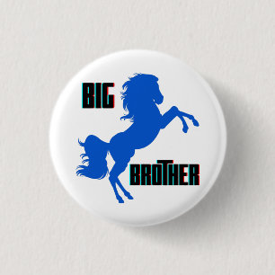 Bóton Redondo 2.54cm Big Brother Horse Rearing