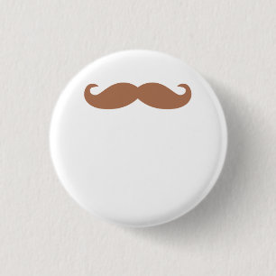 Bóton Redondo 2.54cm bigode solteiro