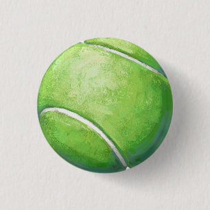 Bóton Redondo 2.54cm Bola Tênis