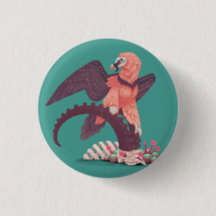 Bóton Redondo 2.54cm Bone King