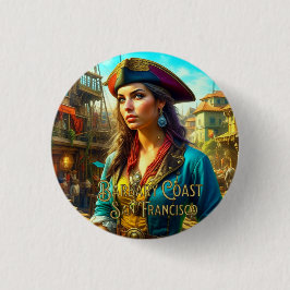 Bóton Redondo 2.54cm Borracha Selvagem, Costa Selvagem - Botão São Fran