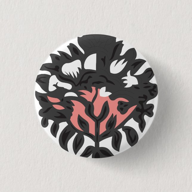 Bóton Redondo 2.54cm Botão (Frente)