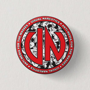 Bóton Redondo 2.54cm Botão anónimo do VN