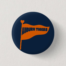 BÓTON REDONDO 2.54CM BOTÃO AUBURN TIGERS