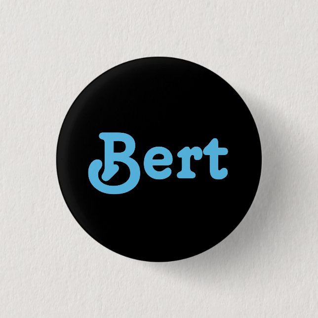 Bóton Redondo 2.54cm Botão Bert (Frente)