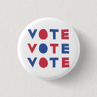 Bóton Redondo 2.54cm Botão Bloquear Letra VOTAÇÃO VOTAÇÃO