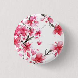 Bóton Redondo 2.54cm Botão bonito & elegante do Pin da flor de