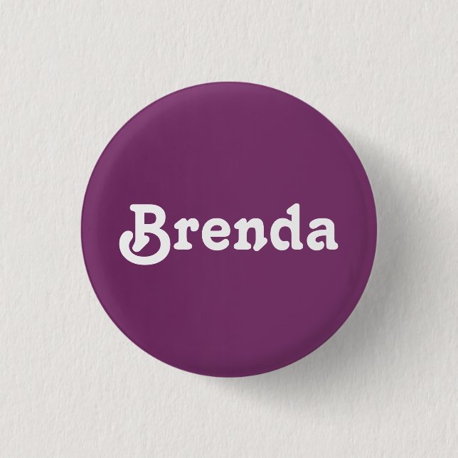 Bóton Redondo 2.54cm Botão Brenda (Frente)
