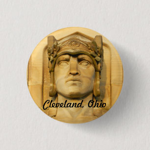 Bóton Redondo 2.54cm Botão Bridge Guardian (Cleveland, Ohio)