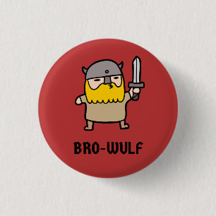 Bóton Redondo 2.54cm Botão Bro-Wulf