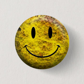 Bóton Redondo 2.54cm Botão Cara Extra Sujo