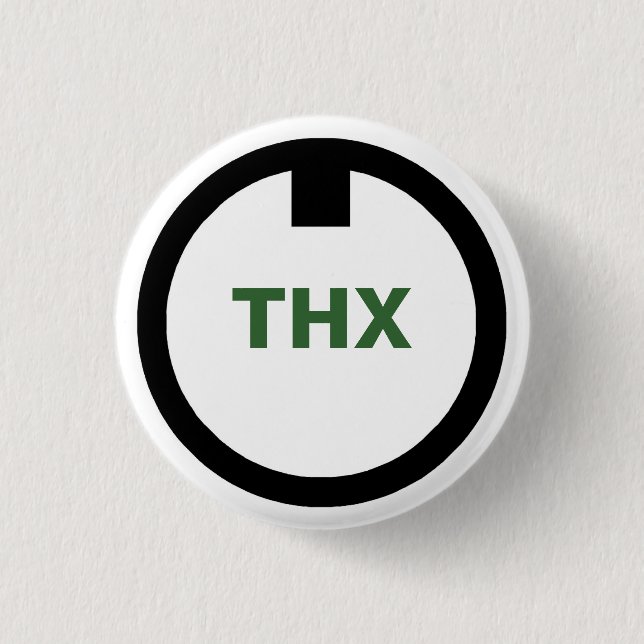 Bóton Redondo 2.54cm Botão chave do círculo (Frente)