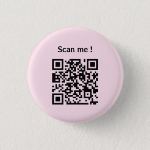 Bóton Redondo 2.54cm botão cor-de-rosa de promoção do Web site de códig