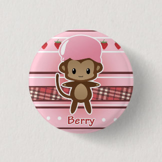 Bóton Redondo 2.54cm Botão da baga