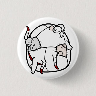 Bóton Redondo 2.54cm Botão da gigante do artesanato do cadáver