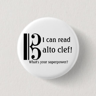 Bóton Redondo 2.54cm Botão da música