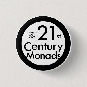 Bóton Redondo 2.54cm Botão das mónadas