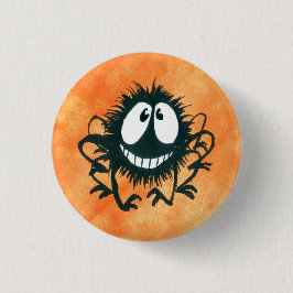 Bóton Redondo 2.54cm Botão de Aranha do Halloween Kooky Bonito!