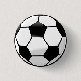 Bóton Redondo 2.54cm Botão de Bola do Futebol