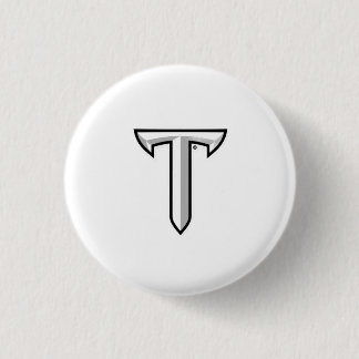 Bóton Redondo 2.54cm Botão de Dia de Jogo da Universidade Troy
