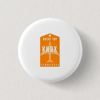 Bóton Redondo 2.54cm Botão de Dia de Jogo de Knoxville, TN