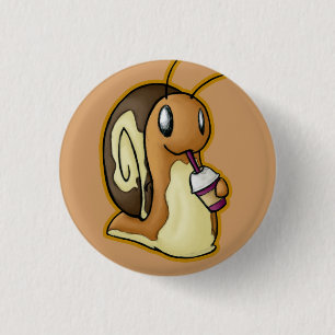 Bóton Redondo 2.54cm Botão de Ecru