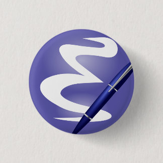 Bóton Redondo 2.54cm Botão de Emacs