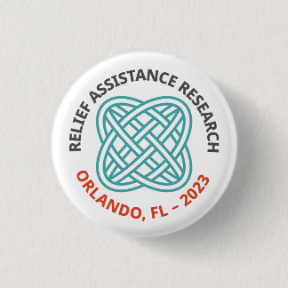 Bóton Redondo 2.54cm Botão de Evento RAR 2023