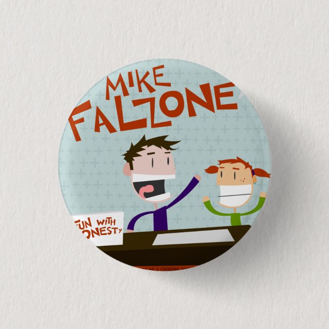 Bóton Redondo 2.54cm Botão de FWH (Frente)