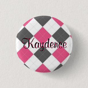Bóton Redondo 2.54cm Botão de Kaydence