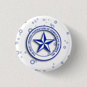 Bóton Redondo 2.54cm Botão de lapela