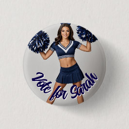 Bóton Redondo 2.54cm Botão de Pin de Foto da Equipe Personalizado, Crac