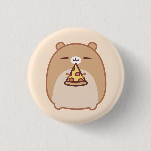 Bóton Redondo 2.54cm Botão de Psushi da pizza