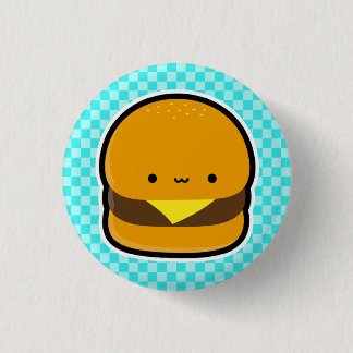 Bóton Redondo 2.54cm Botão do cheeseburger