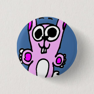 Bóton Redondo 2.54cm Botão do coelho