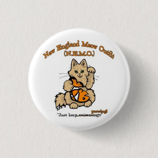 Bóton Redondo 2.54cm Botão do equipamento do Meow de Nova Inglaterra