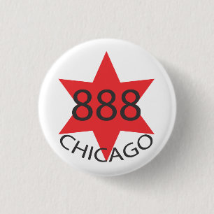 Bóton Redondo 2.54cm Botão do logotipo