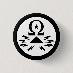 Bóton Redondo 2.54cm Botão do logotipo de Telecomix