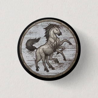 Bóton Redondo 2.54cm Botão do protetor de Viking - Sleipnir