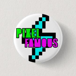 Bóton Redondo 2.54cm Botão do relâmpago