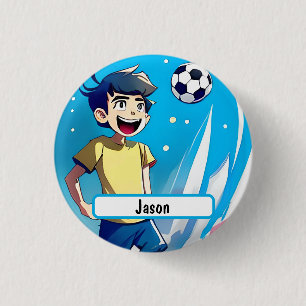 Bóton Redondo 2.54cm Botão do Seletor com Nametag Personalizável