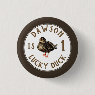 Bóton Redondo 2.54cm Botão Duck