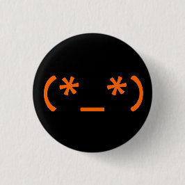 Bóton Redondo 2.54cm Botão Emoticon