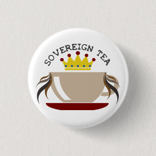 Bóton Redondo 2.54cm Botão engraçado da soberania do UN do modelo