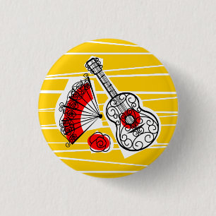 Bóton Redondo 2.54cm Botão espanhol do grupo das lembranças redondo