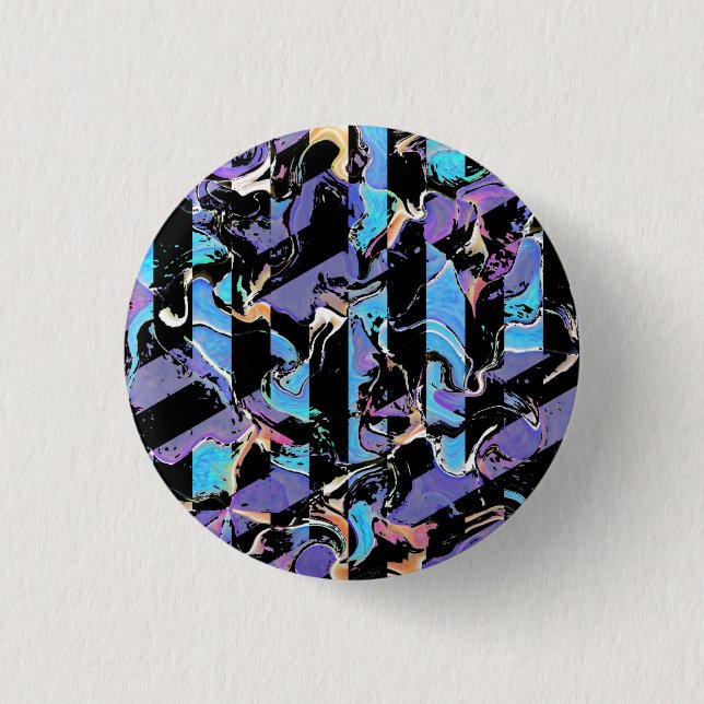 Bóton Redondo 2.54cm Botão Eyesore (Frente)