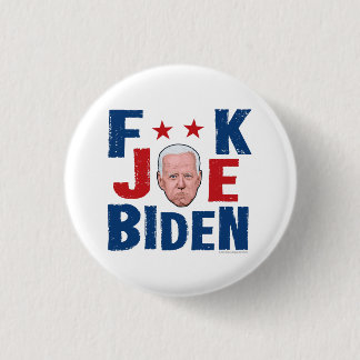 Bóton Redondo 2.54cm Botão F**K JOE BIDEN