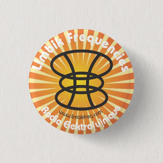 Bóton Redondo 2.54cm Botão Freq (Frente)